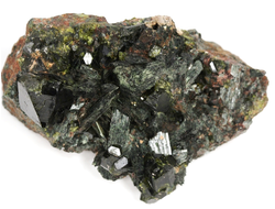 Эпидот, сросток кристаллов, Перу (54*35*25 мм, 52 г) №35864