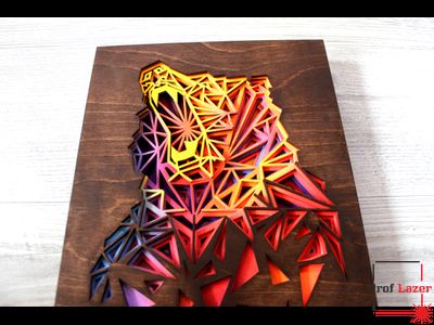 Панно "Медведь"