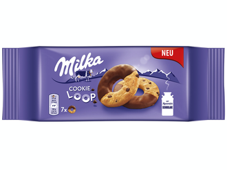 Печенье Milka Cookie Loop 132 гр (20 шт)