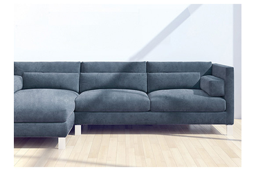 Высокий нежный ворс дарит приятную бархатистость и объем.
Кроме того, велюр прекрасно чистится, сохраняя красоту мебели надолго.