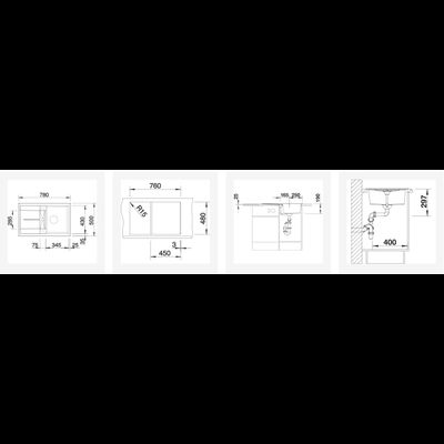 Мойка Blanco Metra 45S 527288