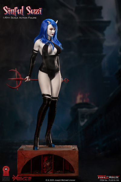 Коллекционная ФИГУРКА 1/6 scale Демоница Сьюзи - SIN BOLDLY  Sinful Suzi (PL2019-150) - TBLeague