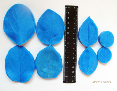 "Лист яблони" Силиконовый молд (вайнер)