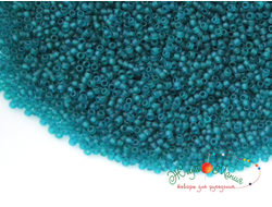 Toho 15/0 - 5г - 7BDF Матовый прозрачный изумруд