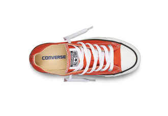 Кеды Converse All Star Vibrant Orange оранжевые женские низкие