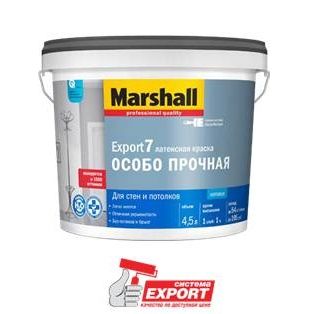 Marshall Export 7 краска водно-дисперсионная для стен и потолков матовая