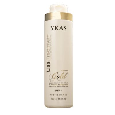 Подготавливающий шампунь Ykas Gold Shampoo (шаг 1), 1000 мл.