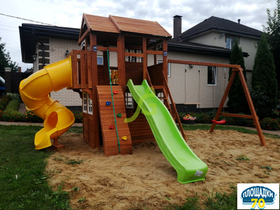 Детская площадка IgraGrad Клубный домик 3 с трубой Барнаул