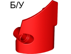 ! Б/У - Technic, Panel Fairing # 1 Small Smooth Short, Side A, Red (87080 / 4558872 / 6138745) - Б/У