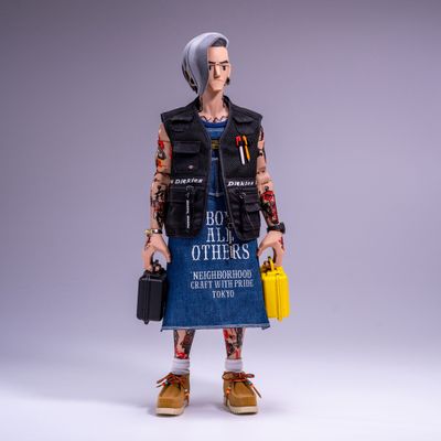 Татуировщик, тату-мастер - Коллекционная фигурка 1/6 Tattoo Artist - trickyMan12