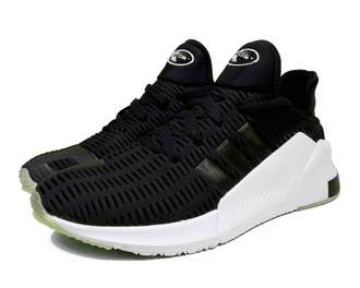 Adidas Climacool Черные с белым (41-45) Арт. 240M-A