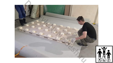 Помост для художественой гимнастики, производство