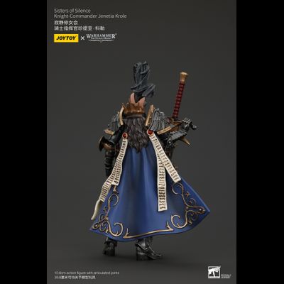 Дженеция Крол, рыцарь-командор Сестер Безмолвия (Warhammer Horus Heresy) - КОЛЛЕКЦИОННАЯ ФИГУРКА 1/18 Sisters of Silence Knight-Commander Jenetia Krole (JT00829) - JOYTOY