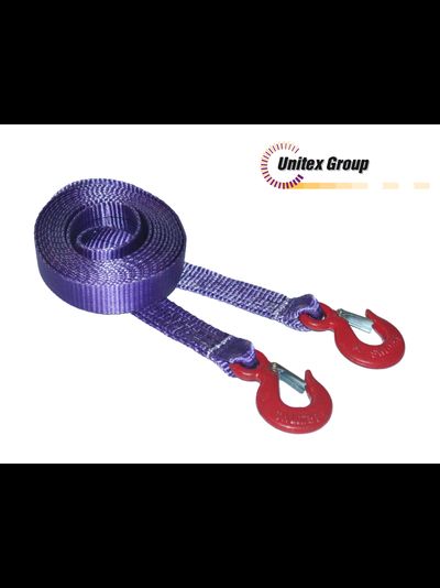 Буксировочный ремень UTX до 4т. 4,5м. крюк/крюк
