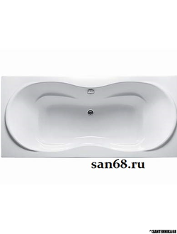 Ванна акриловая прямоугольная 1Marka DINAMIKA 1, 7*0, 80 185л 180x80 ДИНАМИКА 200л (каркас+панель) (Марка №1)