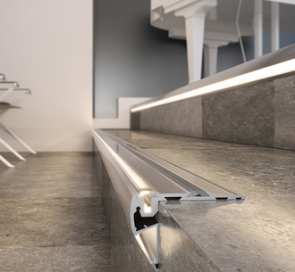 Профиль KLUS STEP-FRONT-2000 ANOD (ARL, Алюминий)