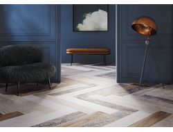 Wood-X, 20х120 см, керамогранит, Орех Белёный Матовый R10A Ректификат (9 мм), K949582R