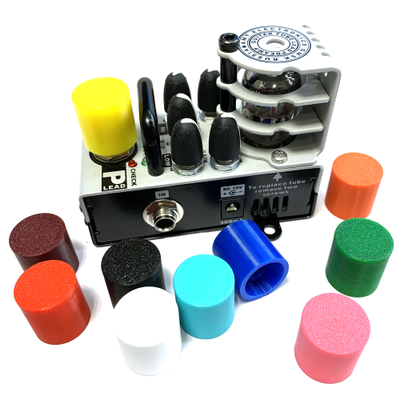 Насадка на кнопку педали эффектов, высокая (3D печать), 1 шт (зеленая)