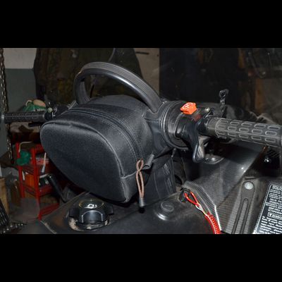 СУМКА НА РУЛЬ "ТАЙГА" для снегохода  c Т-образным рулем