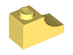 Arch 1 x 2 Inverted, Bright Light Yellow (78666 / 6380628)