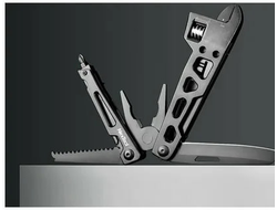 Мультитул Xiaomi NexTool Multifunction Wrench Knife 9 in 1 Black NE20145 (черный)