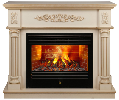 Электрокамин Silvia WT с очагом 3D Novara 26