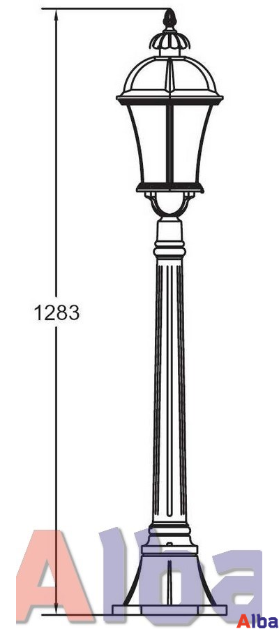 Rome L 95207 Парковый светильник