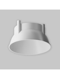 Декоративная рамка-отражатель для светильников серии Alfa LED белый, Ring12-15W-RD-W
