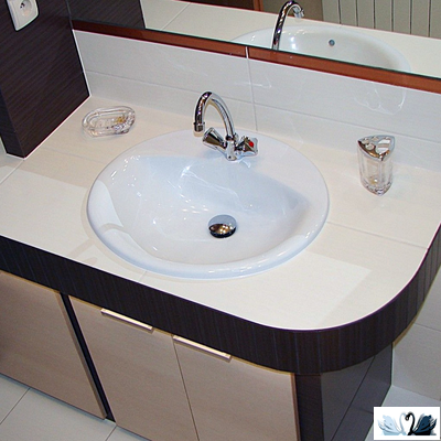 Раковина Creavit TP225 45 х 52 см, встраиваемая сверху, TP225-00CB00E-0000