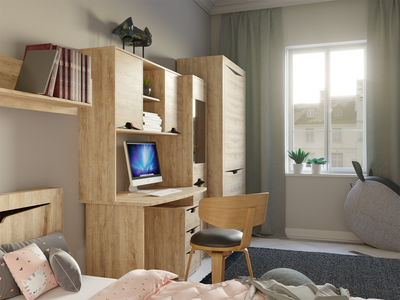 Композиция Детской Версаль-5 Дуб баррик