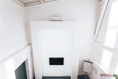 Светопрозрачный натяжной потолок (ширина 360 см)