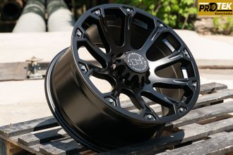 Комплект дисков R18 9,0J ET+25 6*139,7 Black Rhino Sidewinder Черный матовый (R597)