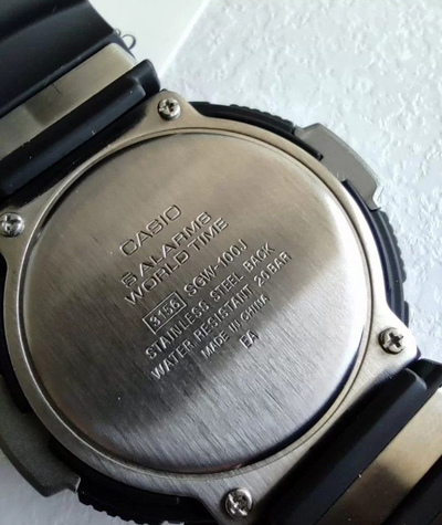 Часы Casio SGW-100J-1