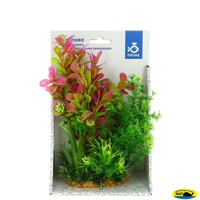 60204-PR Композиция из пластиковых растений 20 см.