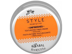 Kaaral STYLE Perfetto UNFINISHED TEXTURIZING FIBER CREAM Волокнистая паста для текстурирования волос, 100 мл