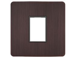 Рамка для 1 модуля T&J Electric Deco Ultimate II Bronze