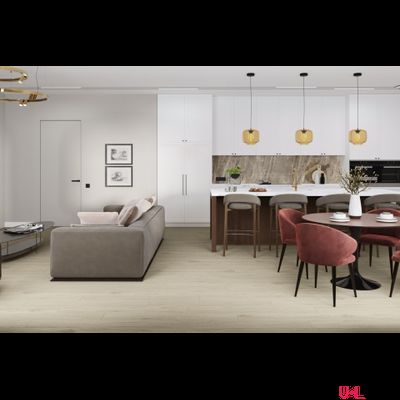 Кварцвиниловая плитка Damy Floor Family LVT Дуб Светлый TCM285-15-LVT 43 класс толщина 2.5 мм с фаской клеевая 4.13 м2