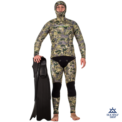 Ласты длинные 43/44 разборные Marlin HUNTER сред.жестк. L