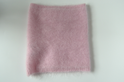 Розовый шарф воротник из мохера Италия Vizio 9020 SZ