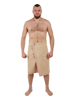 Килт мужской для бани из крапивы