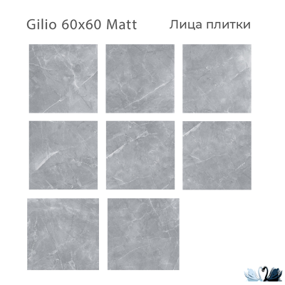 Керамогранит Staro Silk Gilio 60х60 см матовый