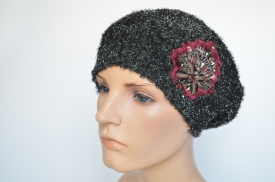 Итальянский весенний берет стразы