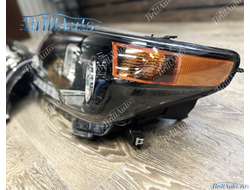 Фары Land Cruiser 200 Brownstone черные 07-15 год