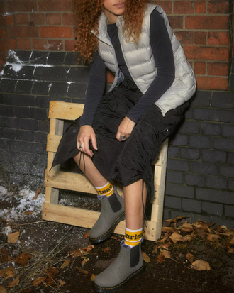 Зимние ботинки Dr Martens 2976 Leonore Faux Fur Lined Chelsea