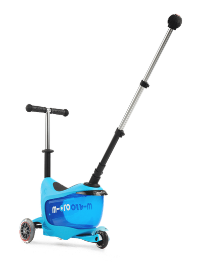 Самокат MICRO Mini 2Go Deluxe Plus голубой