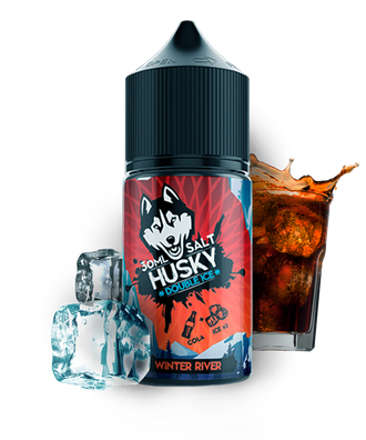 HUSKY DOUBLE ICE SALT (20 MG) 30ml - WINTER RIVER (ЛЕДЯНАЯ КОЛА)