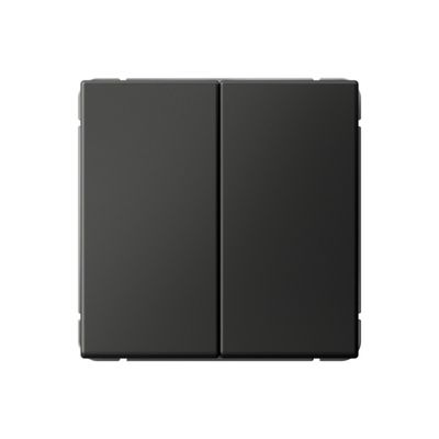 Systeme Electric ArtGallery Базальт Выключатель 2-клавишный, сх.5, 10АХ, механизм GAL001451