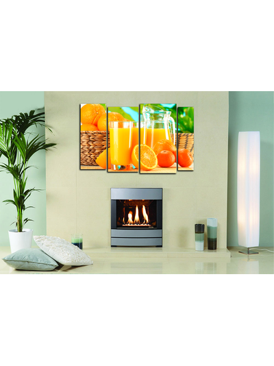 Модульная картина "Апельсины и сок"