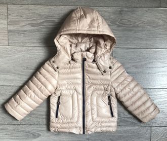 М.16101 Куртка Moncler бежевая (104, 110, 116)