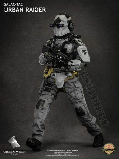 КОЛЛЕКЦИОННАЯ ФИГУРКА 1/6 scale GALAC-TAC URBAN RAIDER - Green Wolf Gear